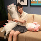 10 Styles 50-150cm Long Cat Plush Toys Stuffed Soft Pause Office Nap Doll Bed Sleepping Pillow