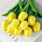 Tulips Artificial Flowers Arrangement Bouquet Decoration Fake Flower