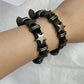 Vintage Star Leather Watchband Bracelet Cool Trend Charm Fashion Adjustable Bracelet Harajuku Y2k