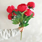 Simulation 10 Core-spun Peony Bouquets for Home Living Room Dining Table Wedding Decoration Fake Artificial Flowers