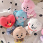 BT21 Plush Toys Kawaii Mini Keychain Anime Bag Pendant Ornamen 12-22cm Peripherals Soft Stuffed Animals Doll Gift