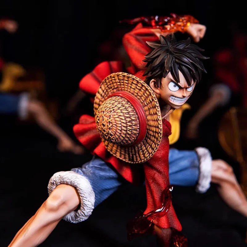 25cm D.Luffy Figures Monkey Battle Style Action Figures PVC Anime Collection Model Toys