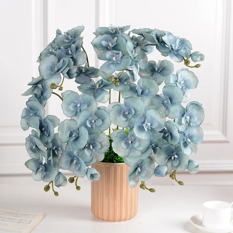 1PC Home Decoration Accessories Artificial Butterfly Orchid Flowers Moth Orchids Fake Flowers Wedding Decor flowers