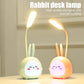 Cute Cartoon LED Desk Lamp USB Recharge Eye Protective Colorful Night Light