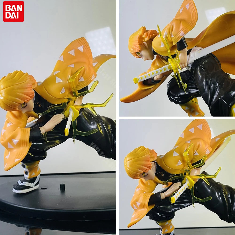 Hot Demon Slayer Anime Figure Tanjirou Agatsuma Zenitsu Kyoujurou Anime Model  Action Figure PVC collection Toy