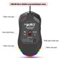 HXSJ X300 RGB Gaming Mouse 7200DPI Mouse Backlit Wired Ergonomic 6 Button Programmable Mouse Gamer Mice for Computer Laptop PC