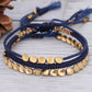 Tibetan Buddhist Braided Handmade Copper Beads Bracelet Lucky Rope Bracelet Bangles Thread Set Bracelets