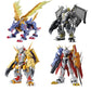 Anime Digimon Adventure War Greymon Garurumon Dukemon Action Figure Toys Collectible Model