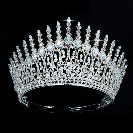 Tiaras and Crown Hair Accessories High Quality Zircon Accesorios