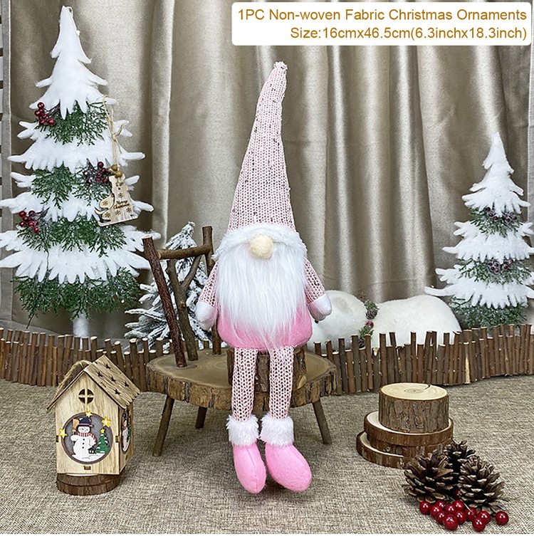 Gnome Christmas Faceless Doll Merry Christmas Decorations For Home