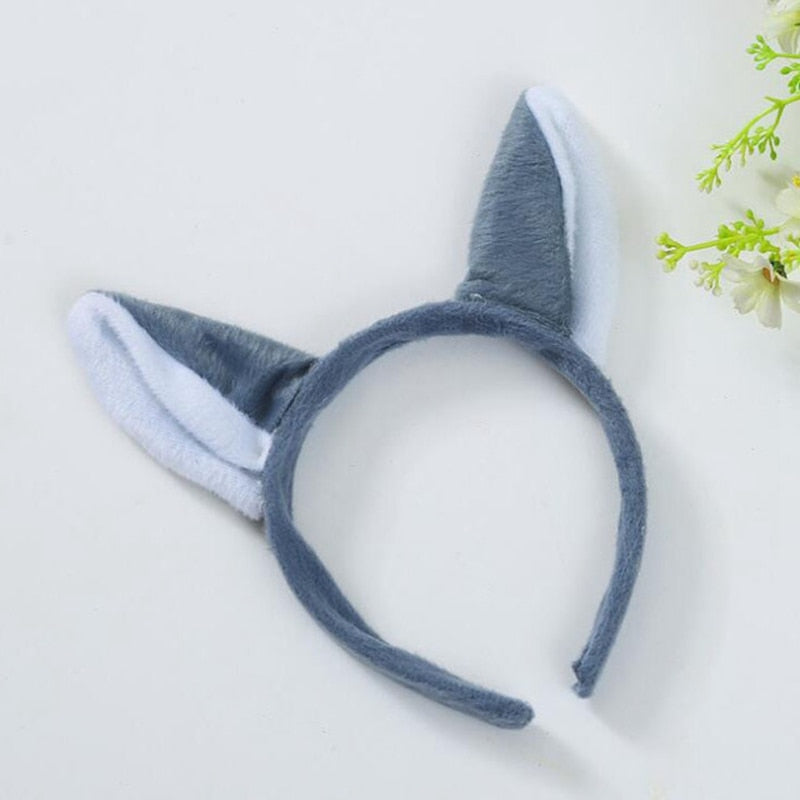 Lovely Cat Ear Hair Wear Anime Cosplay Costume Plush Hairband