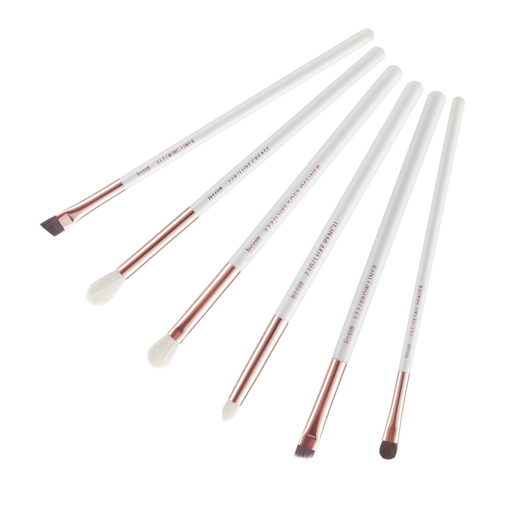 Makeup Brushes Set Pearl-White-Rose-Gold Pinceaux Maquillage Cosmetic Tools Eyeshadow Powder Definer 6-25pcs