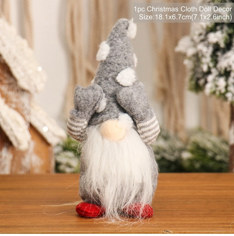 Gnome Christmas Faceless Doll Merry Christmas Decorations For Home