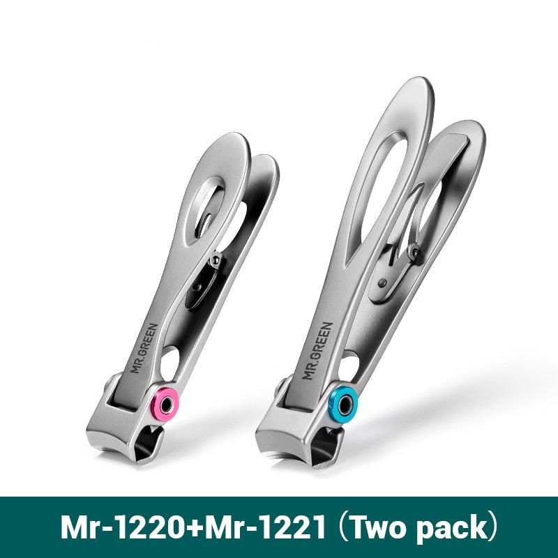 Nail Clippers Stainless Steel Two Sizes Are Available Manicure Fingernail Cutter Thick Hard Toenail Scissors tools