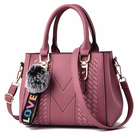 Embroidery Messenger Bags Women Leather Handbags Bags Sac a Main Ladies Hand Bag