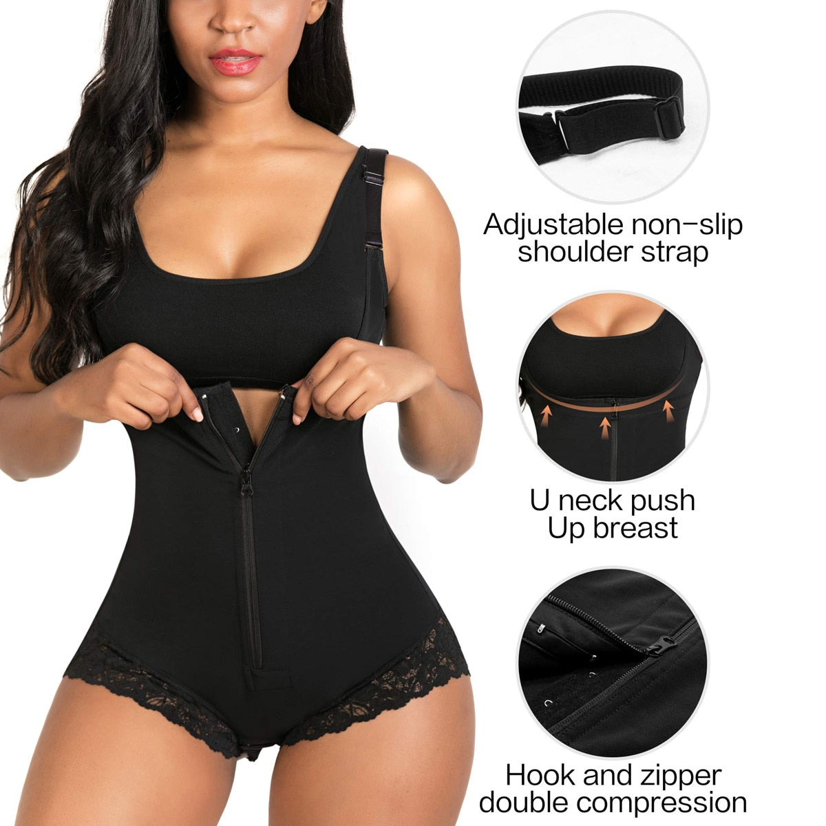 Colombian Abdomen Woman Reducing Girdles Waist Trainer Flat Stomach for Slim Tummy Control Body Shaper Fajas Women Shapewear