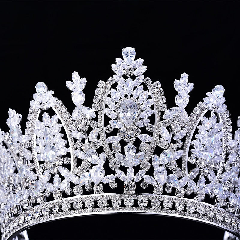 Princess Crown  Elegant Wedding Bridal Hair Jewelry Tiaras And Crowns