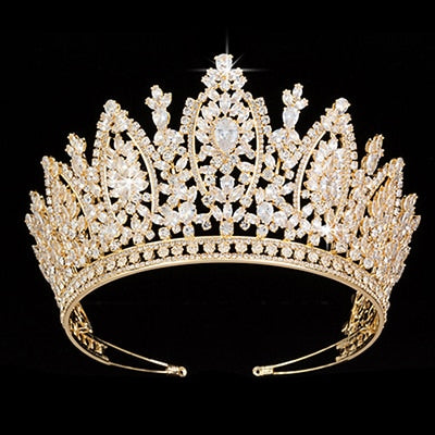 Princess Crown  Elegant Wedding Bridal Hair Jewelry Tiaras And Crowns