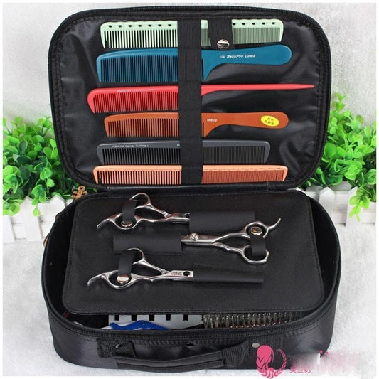 Barber Bag Hairdressing Tool bag Nylon Professional Stylists Hair Scissors Tool Box(Bag only)