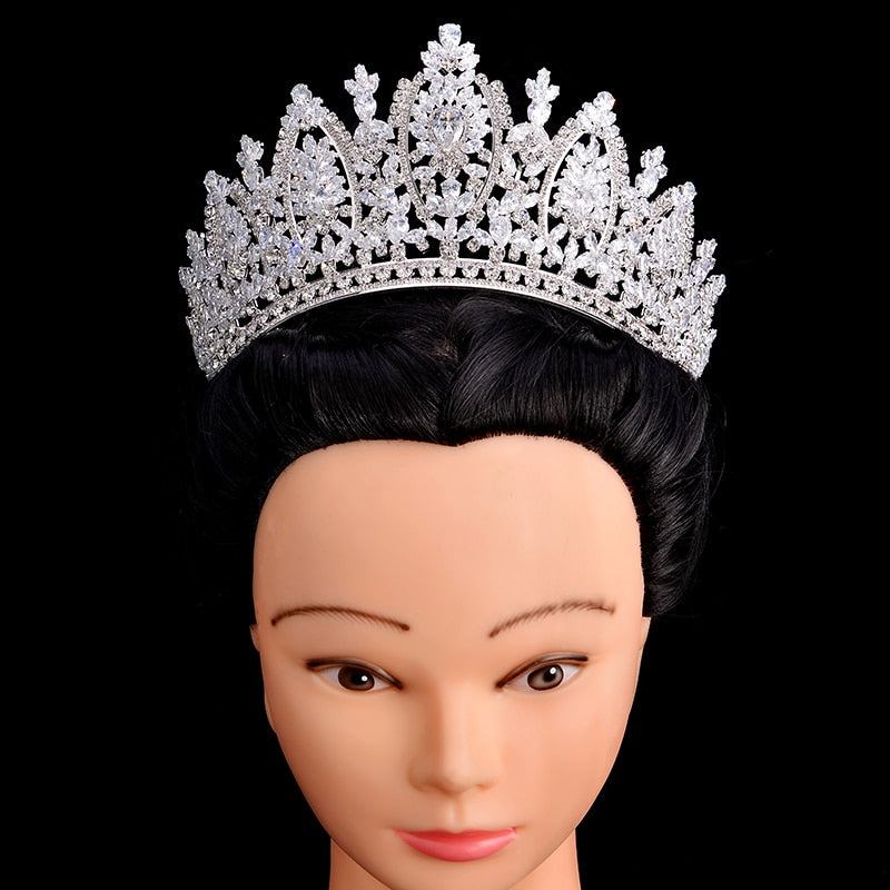 Princess Crown  Elegant Wedding Bridal Hair Jewelry Tiaras And Crowns