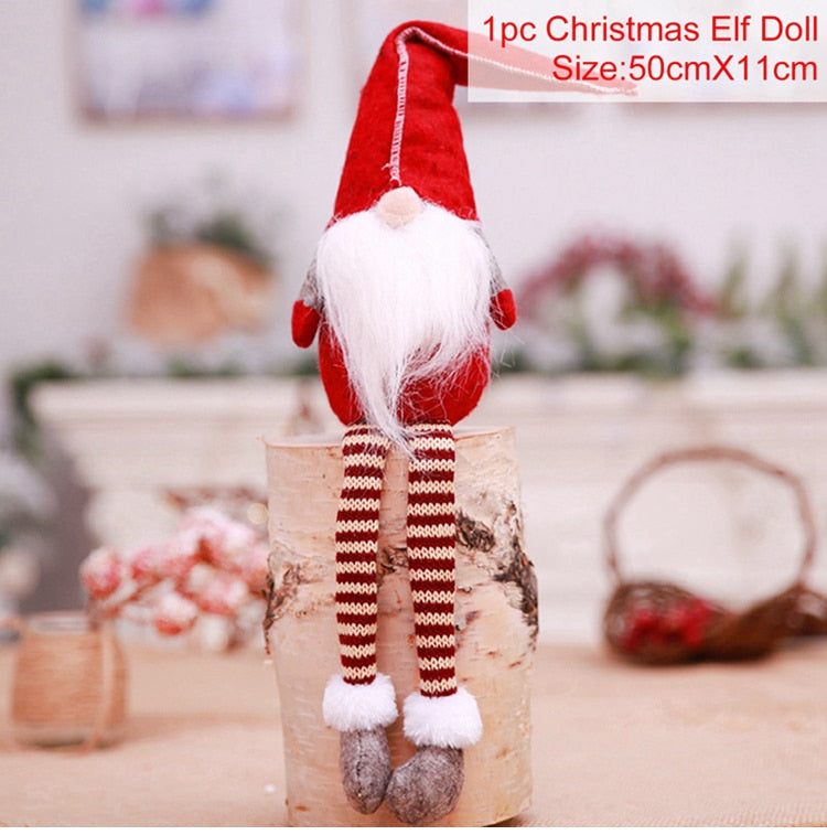 Gnome Christmas Faceless Doll Merry Christmas Decorations For Home