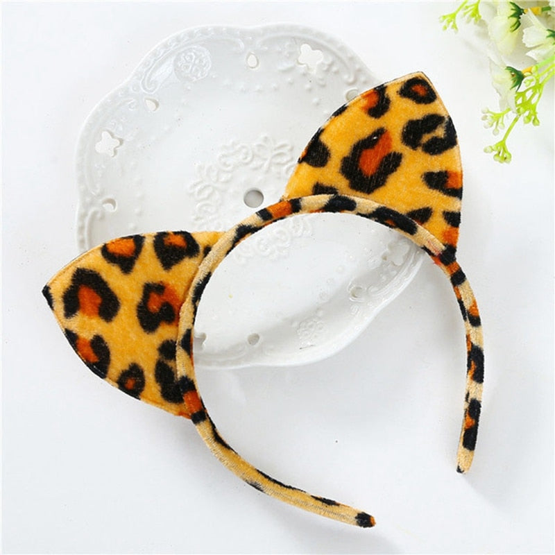 Lovely Cat Ear Hair Wear Anime Cosplay Costume Plush Hairband