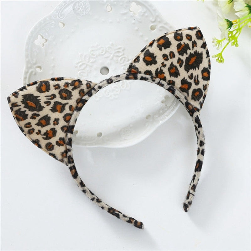 Lovely Cat Ear Hair Wear Anime Cosplay Costume Plush Hairband