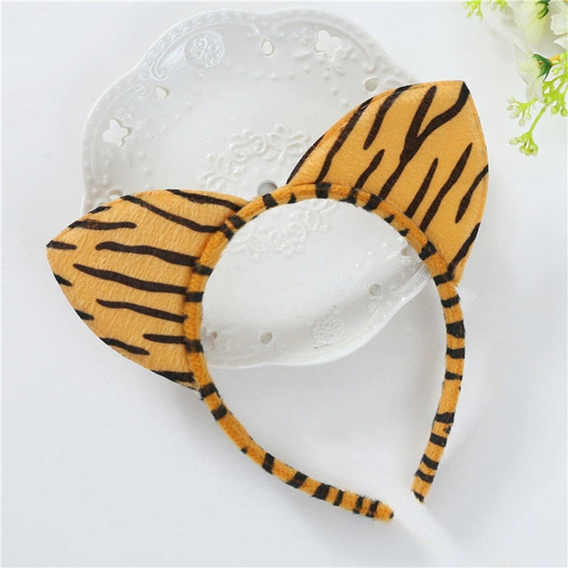 Lovely Cat Ear Hair Wear Anime Cosplay Costume Plush Hairband