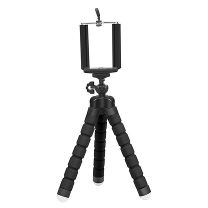 Tripod for Camera Mini Flexible Octopus Tripod for Xiaomi Huawei Phone Clip with Sponge Tripod Adjustable Cellphone Tripod