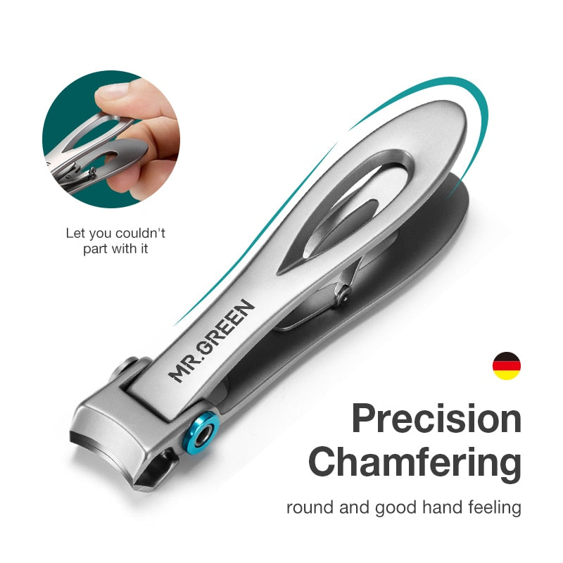 Nail Clippers Stainless Steel Two Sizes Are Available Manicure Fingernail Cutter Thick Hard Toenail Scissors tools