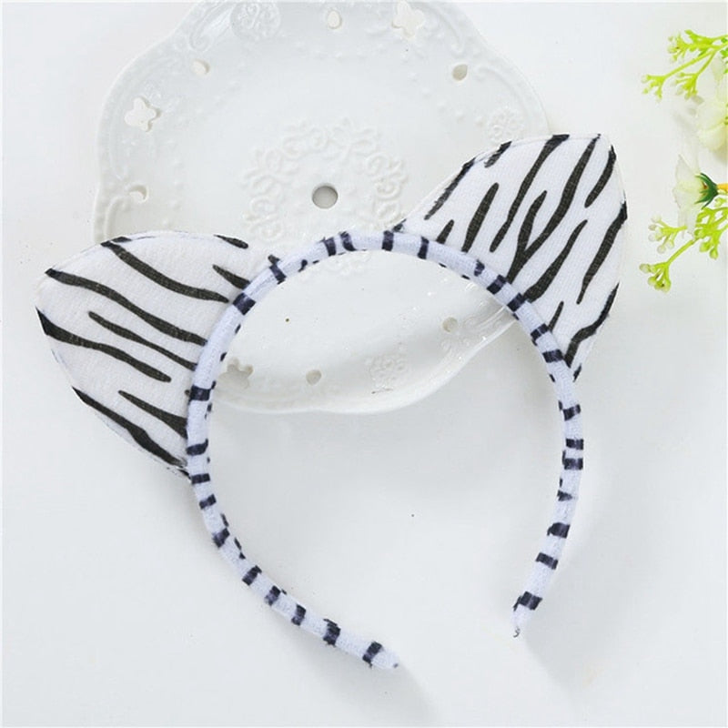 Lovely Cat Ear Hair Wear Anime Cosplay Costume Plush Hairband