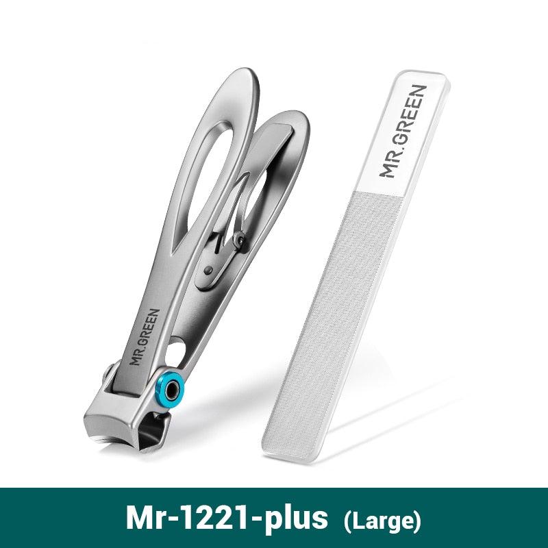 Nail Clippers Stainless Steel Two Sizes Are Available Manicure Fingernail Cutter Thick Hard Toenail Scissors tools