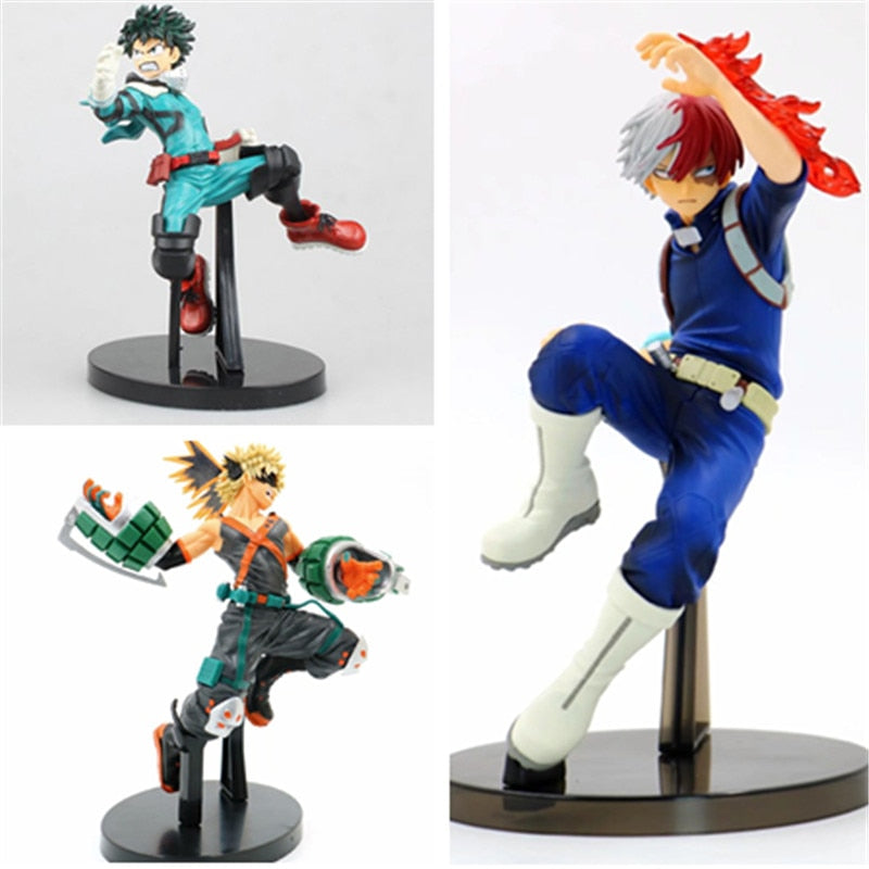 My Hero Academia Dabi Flame Boku no Hero Academia Ver. PVC Action Figure Midoriya Shoto Fighter Collect Model 19cm