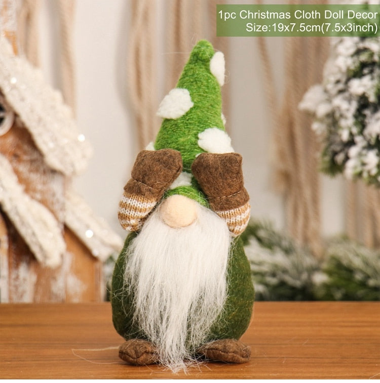 Gnome Christmas Faceless Doll Merry Christmas Decorations For Home