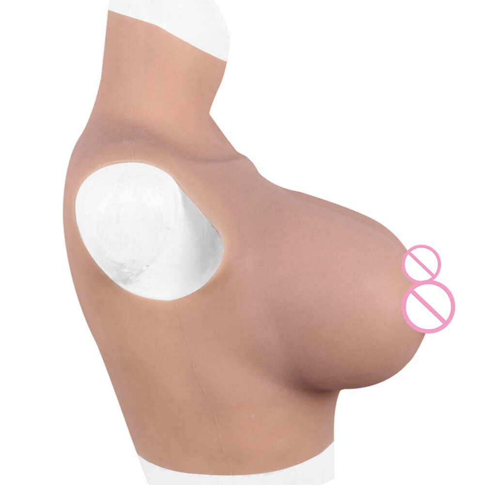 Fake Boobs Tits Enhancer Transgender Realistic Silicone Breast Forms  Sissy Drag Queen Crossdresser Breastplates