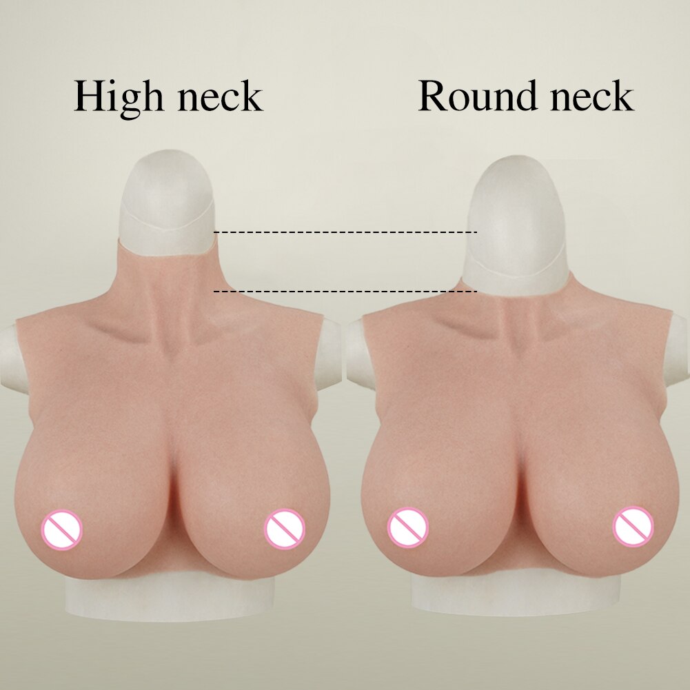 Realistic Silicone Breast Forms Fake Boobs Tits Shemale Transgender Sissy Drag Queen Crossdresser Breastplates Cosplay