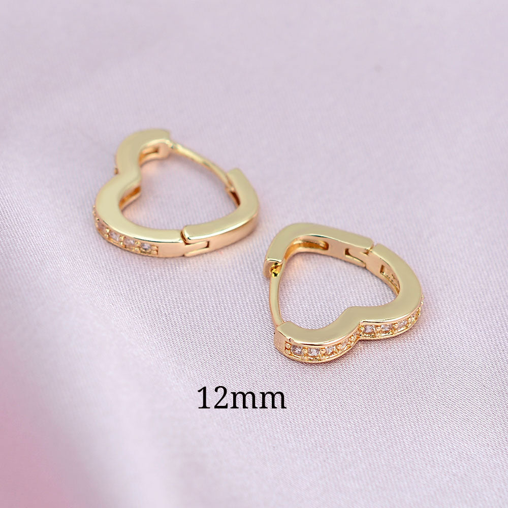 2 Pcs Rainbow Tiny Rings Cartilage Small Helix Piercing Conch Earlobe Tragus Circle