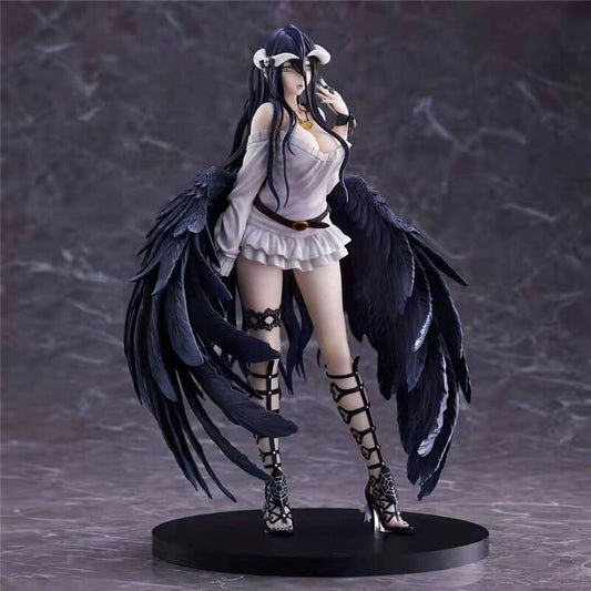 Overlord III Figure Albedo So-Bin Figure Anime Overlord Albedo Action Figure Albedo Figurine Ainz Ooal Gown Figure Toys 21cm