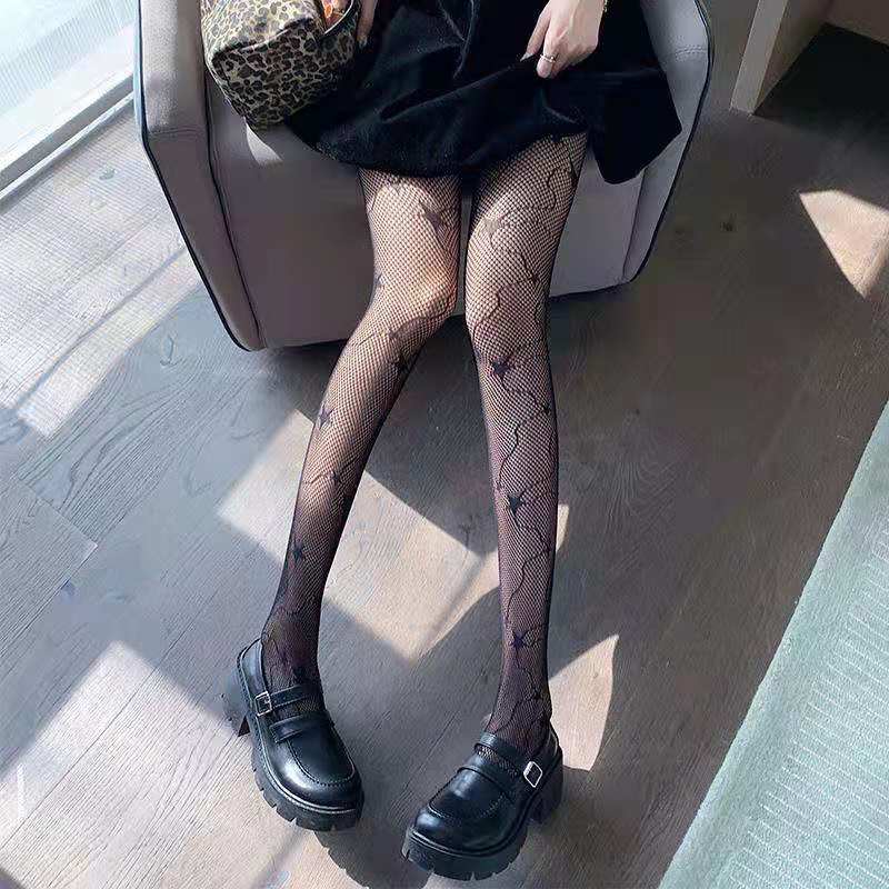 Sexy Lingerie Hollow Out Pantyhose Fishnet Hosiery Mesh Nylon Long Stockings