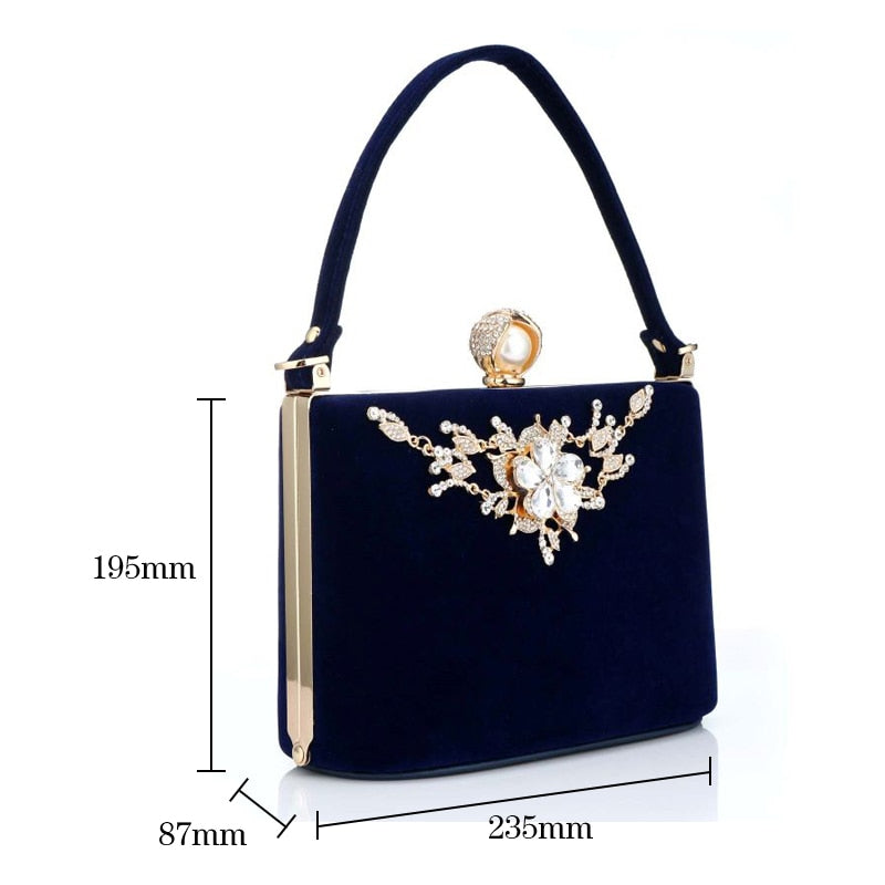 Crystal Clutches Bag Party purse Handbag crossbody messenger Purse