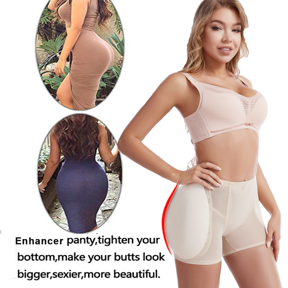 Butt Lifter Panties Women Hip Enhancer with Pads Sexy Body Shaper Push Up Panties Hip Shapewear