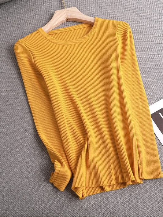 winter clothes Knitted woman sweaters Pullovers spring Autumn Basic women's jumper