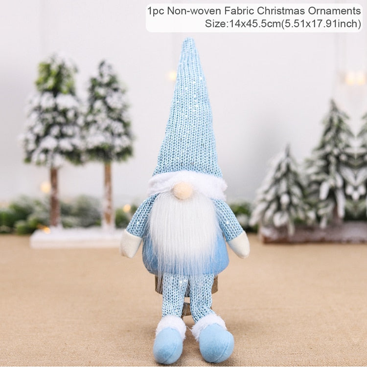 Gnome Christmas Faceless Doll Merry Christmas Decorations For Home