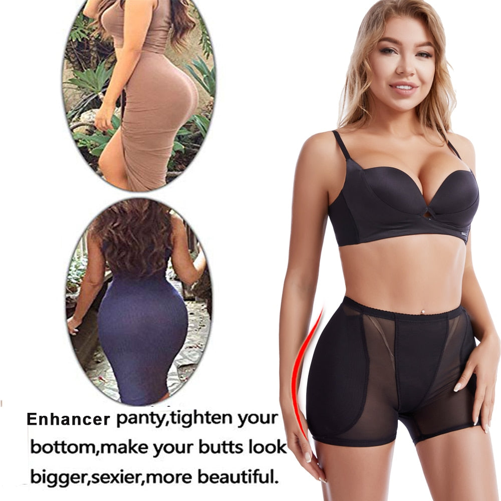 Butt Lifter Panties Women Hip Enhancer with Pads Sexy Body Shaper Push Up Panties Hip Shapewear