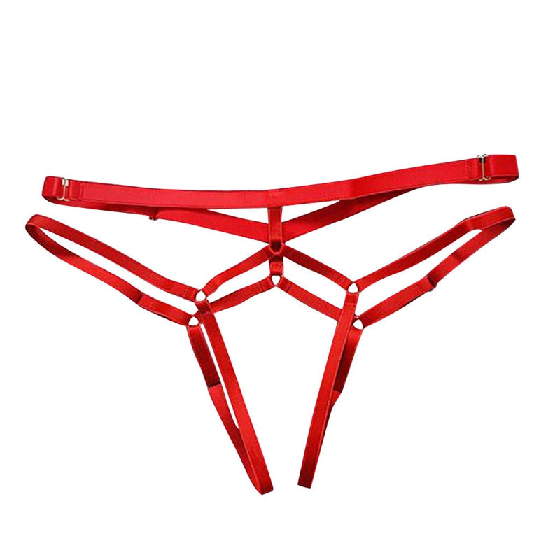 Women Sexy Toy Panties Transparent Beautiful Buttocks Lace Thong Bondage Toys Adult Swing Lingerie