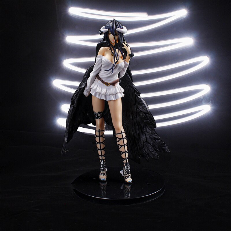 Overlord III Figure Albedo So-Bin Figure Anime Overlord Albedo Action Figure Albedo Figurine Ainz Ooal Gown Figure Toys 21cm