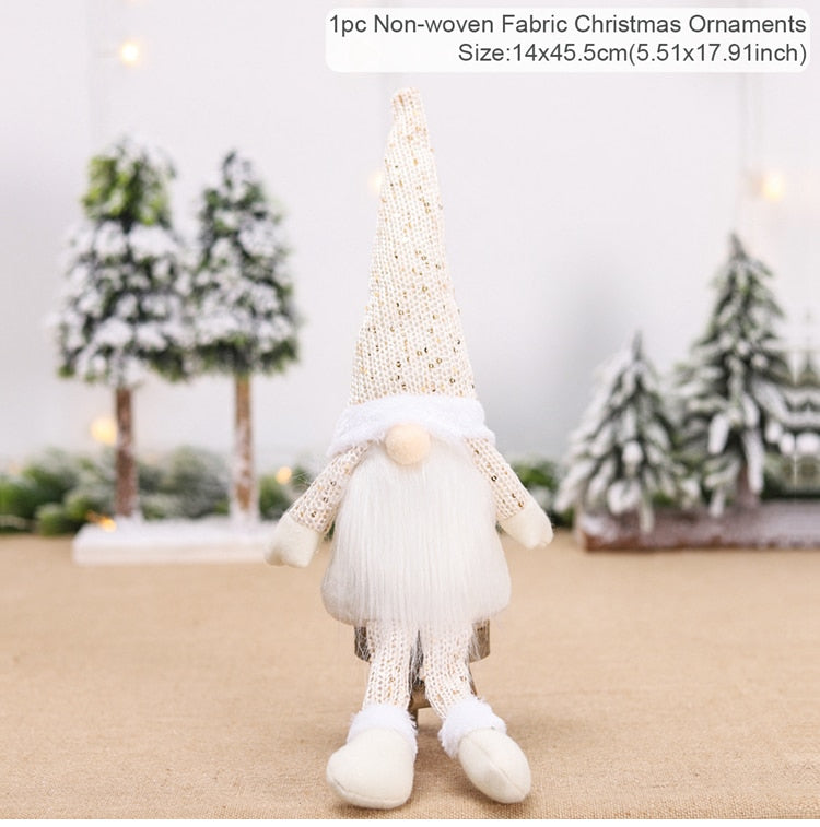 Gnome Christmas Faceless Doll Merry Christmas Decorations For Home