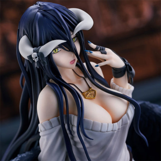 Overlord III Figure Albedo So-Bin Figure Anime Overlord Albedo Action Figure Albedo Figurine Ainz Ooal Gown Figure Toys 21cm