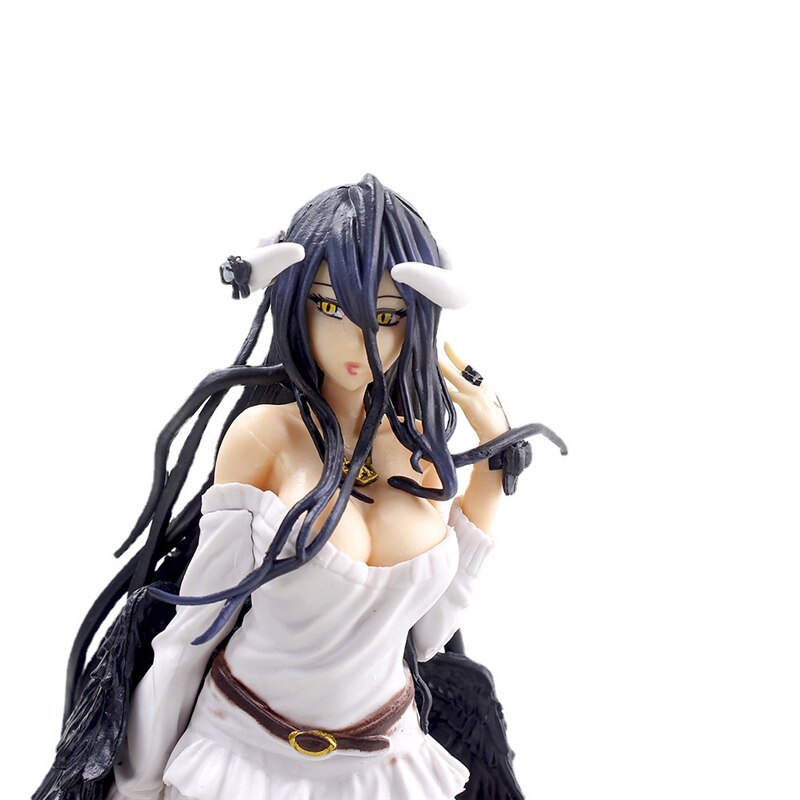 Overlord III Figure Albedo So-Bin Figure Anime Overlord Albedo Action Figure Albedo Figurine Ainz Ooal Gown Figure Toys 21cm