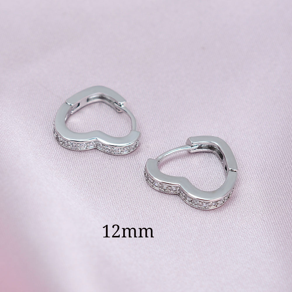 2 Pcs Rainbow Tiny Rings Cartilage Small Helix Piercing Conch Earlobe Tragus Circle